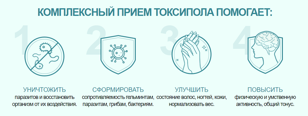 Эффективность Токсипол